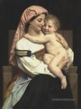 Femme de Cervara et Son Enfant 1861 réalisme William Adolphe Bouguereau